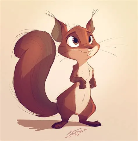 by Mark Stanger on Animal Designs | Squirrel illustration, Animal ...