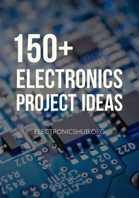 150+ Electronics Projects for Engineering Students | Electronics ...
