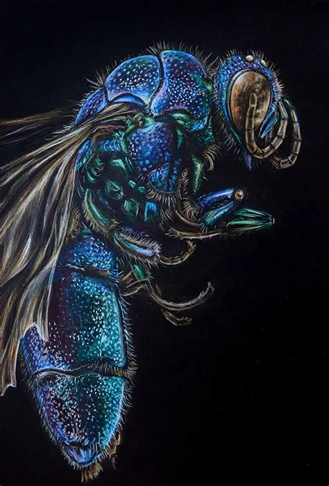 Kelly stanford science communicator and artist hyper realistic insect ...