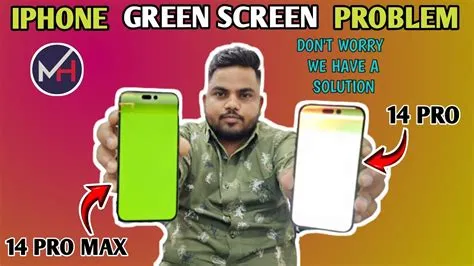iPhone 14 pro max green screen solution ! how to repair green screen ...