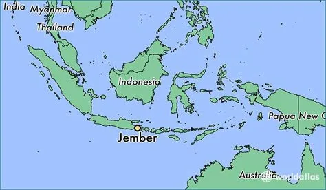 Where is Jember, Indonesia? / Jember, East Java Map - WorldAtlas.com