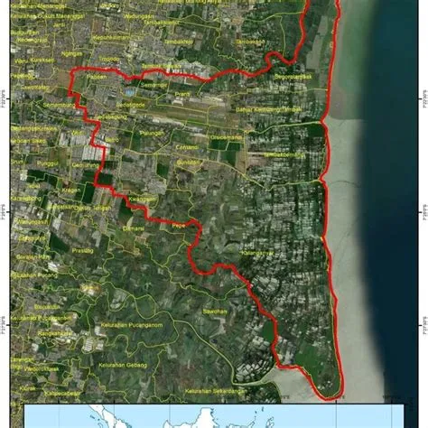 Location Map of Sedati Subdistrict, Sidoarjo Regency Source: Results of ...