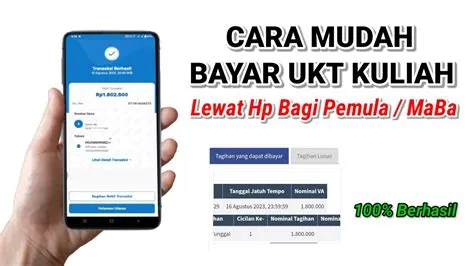 Cara Bayar Ukt Kuliah 2025 | Bayar SPP Semester Kuliah UIN KHAS JEMBER ...
