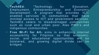 Presentation DICT programs and projects TTL1.pptx