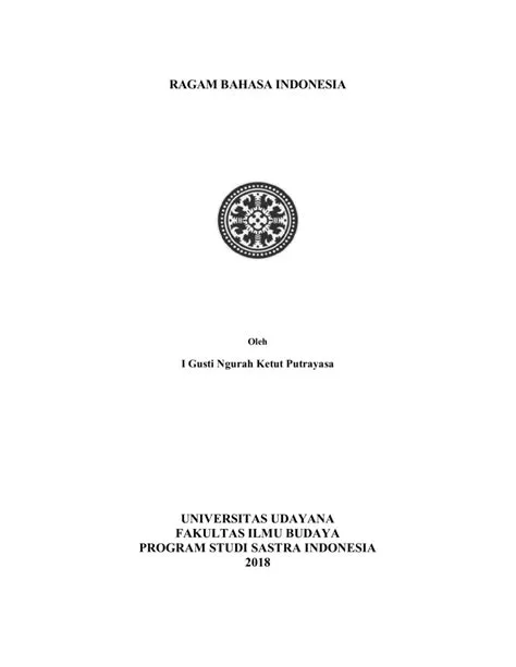 ragam bahasa rujukan tugas