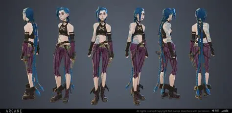 ArtStation - ARCANE - Jinx - Modeling & Texturing, Thibaut Granet ...