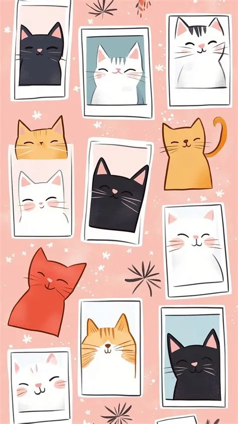 by Natasha on Tech in 2025 | Cat phone wallpaper, Cute cartoon ...