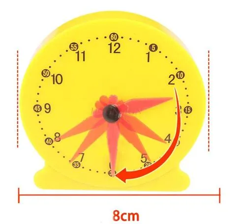Children's clock model clock face model studen... – Grandado