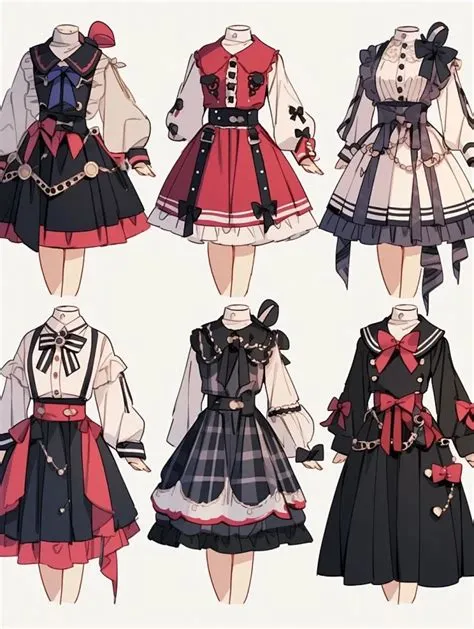 Jk连衣裙｜服装效果图_2_Kitrdyyy_来自小红书网页版