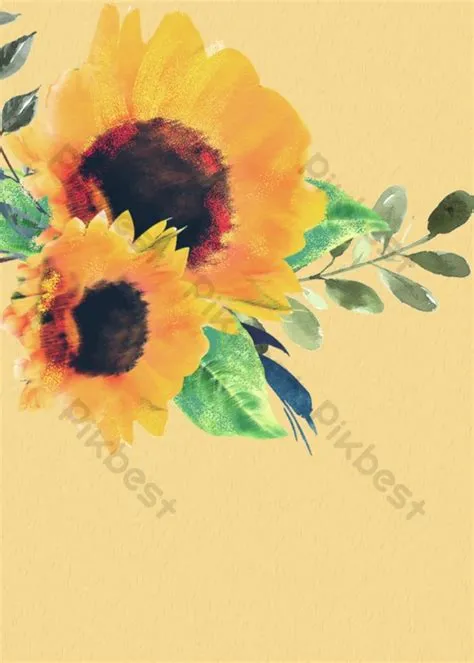 Ink Painting Wallpaper Simple Yellow | PSD Backgrounds Free Download ...