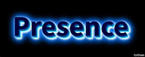 Presence Text Effect and Logo Design Word