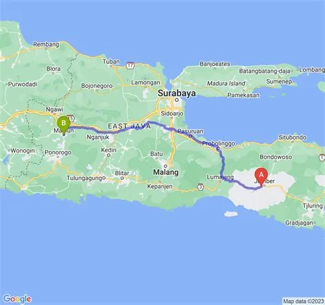 Jarak Kab. Jember ke Kota Madiun dan Berapa Jam Lama Perjalanannya ...