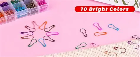 Amazon.com: Mayboos 300 Pieces Safety Bulb Pins,10 Colors Calabash ...