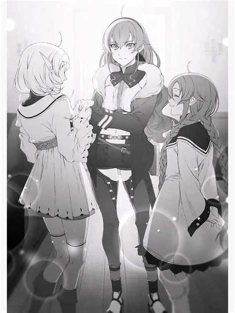 Póster «reencarnación de los desempleados, Georhizky, Pin, Roxy, Eris ...