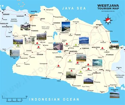 West Java Map - Peta Jawa Barat