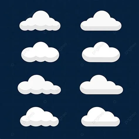 Simple Cloud Vector Set