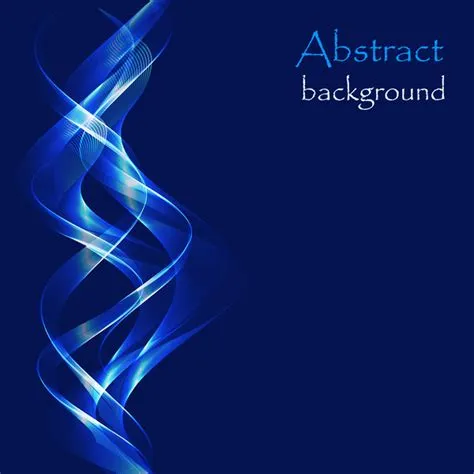 Blue wave background vectors free download