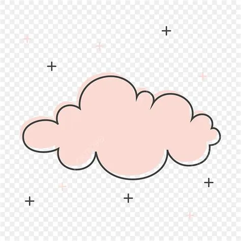 Pink Purple Clouds Vector Art PNG, Pink Cute Cloud Clipart, Cloud ...