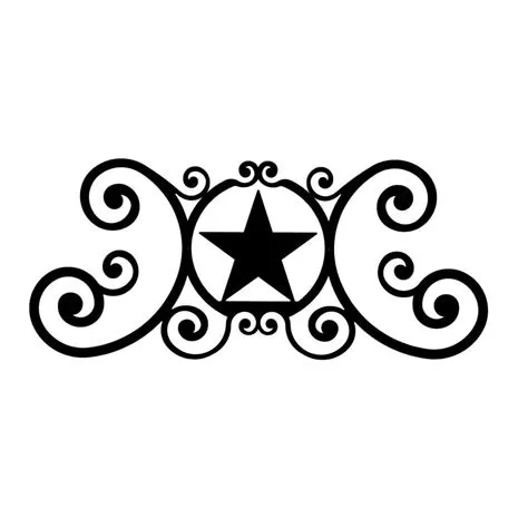 Western Scroll Border