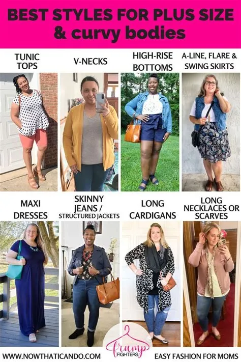 How to Dress Plus Size: 10 Style Tips for Curvy Women | Flattering ...