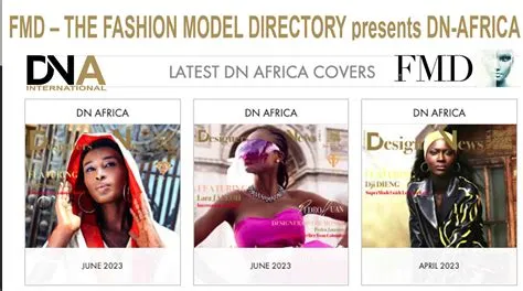 FMD – THE FASHION MODEL DIRECTORY presents DN-AFRICA - DN-AFRICA Magazine