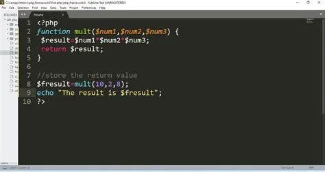 PHP: Function And Why We Use It In Web Development App
