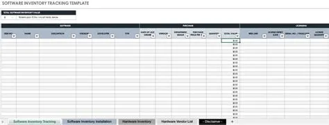 7 Free Inventory Templates For Microsoft Excel Software Inventory Excel ...