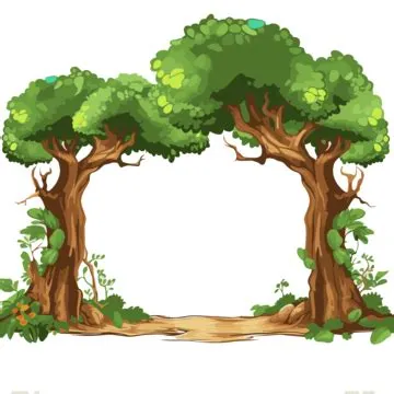 Trees Border Clipart PNG, Vector, PSD, and Clipart With Transparent ...