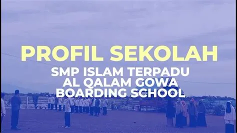 Profil SMP Islam Terpadu Al Qalam Gowa Boarding School - YouTube