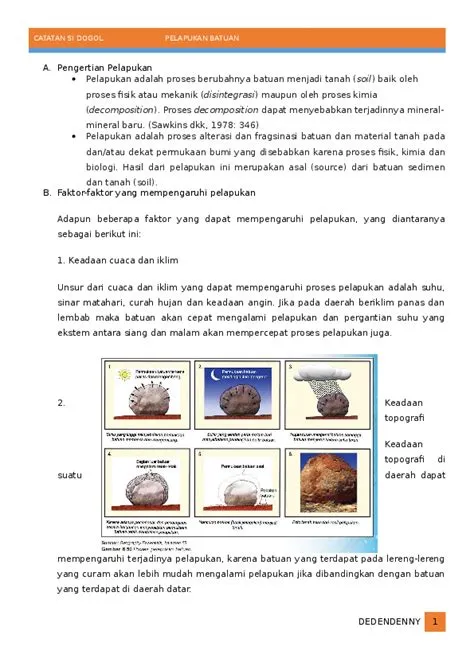 (DOC) GM pelapukan Batuan