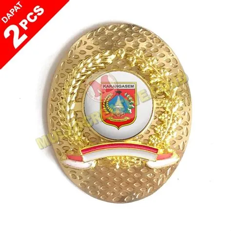 Logo Kabupaten Karangasem Pin Wing Bros Logo Daerah Lencana Pin ...