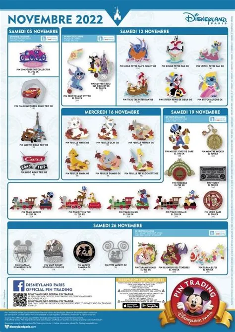 Disneyland Paris November 2022 Pin Releases - Disney Pins Blog