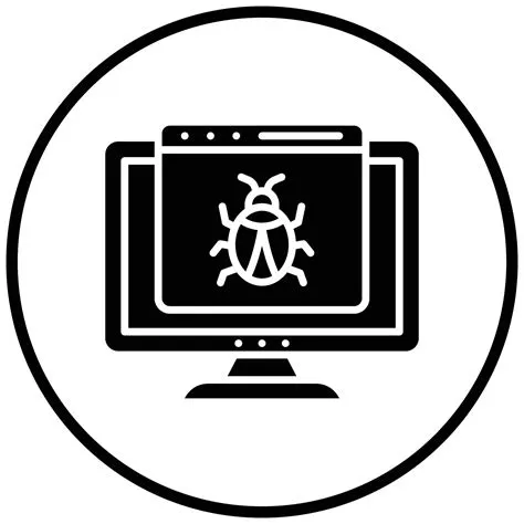 Computer Bug Icon Style 8762761 Vector Art at Vecteezy