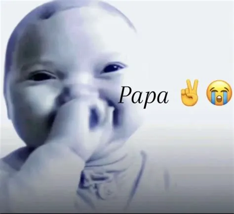Papa😭 | AI Baby Holding Laugh | Know Your Meme