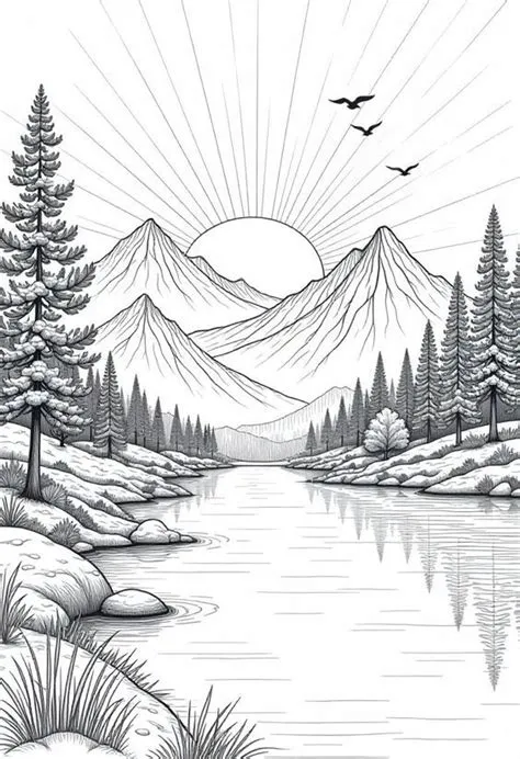 Start your day with calm and creativity through this peaceful sunrise ...