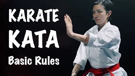 [KARATE Rules] Basics of Karate KATA - YouTube