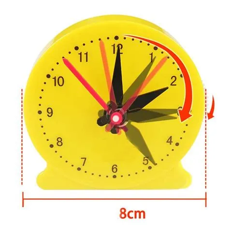 Children's clock model clock face model studen... – Grandado