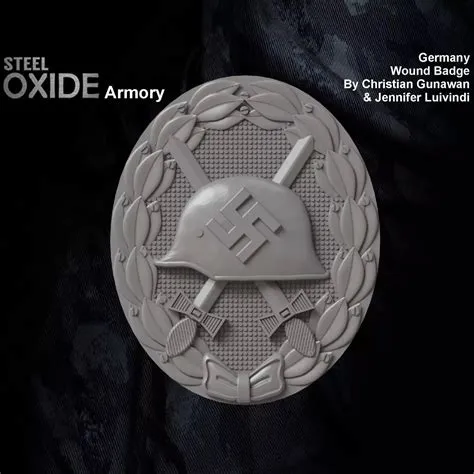 WWII German Wound badge 3D model 3D printable | CGTrader