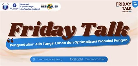 FRIDAY TALK 3 - FW IPB