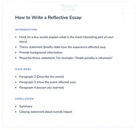 How to Write a Reflective Essay: A Detailed Overview