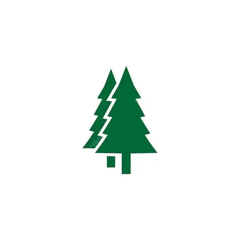 Green Pine Tree Logo Icon Plantilla De Diseño PNG ,dibujos Pine, Vector ...