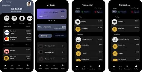 mobile app banking system | Figma