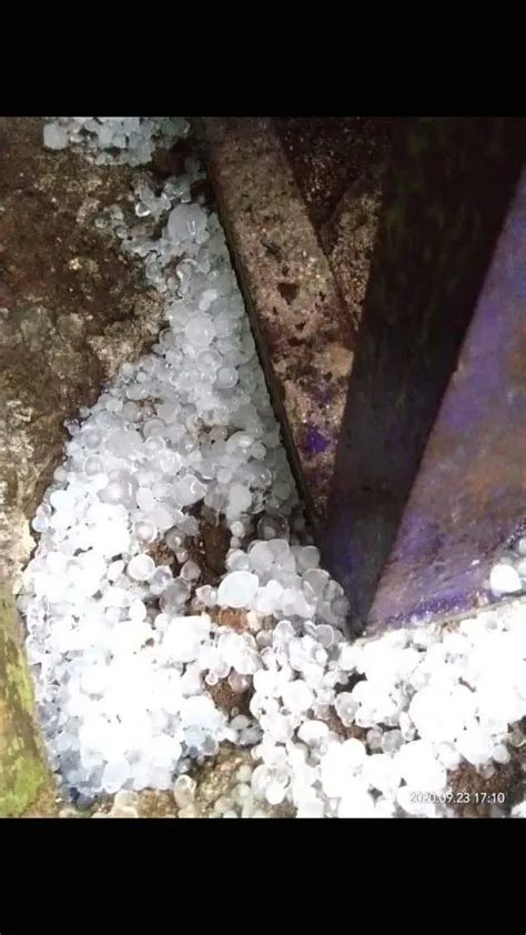 Bogor Hujan Deras dan Hujan Es, Sore tanggal 23 September 2020