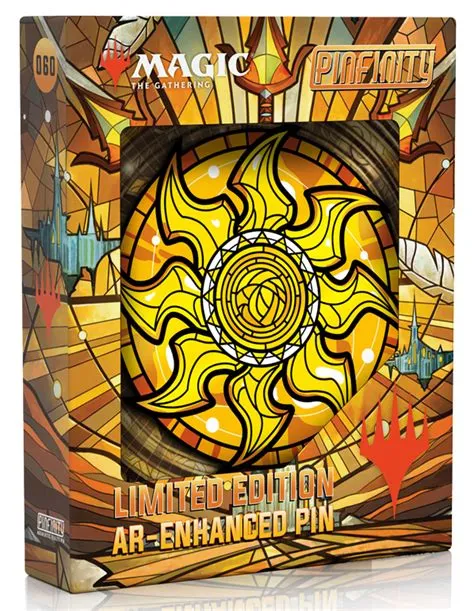 Magic: The Gathering Stained-Glass Mana Pins — Pinfinity - PHD Games