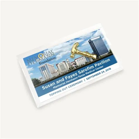 Hammer Lapel Pin Presentation Cards - Engraving, Awards & Gifts