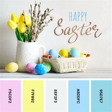 31 Easter Color Palettes for Joyful Designs | Color Meanings