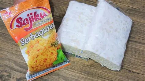 MEMBUAT TEMPE MENDOAN DENGAN TEPUNG SAJIKU - YouTube