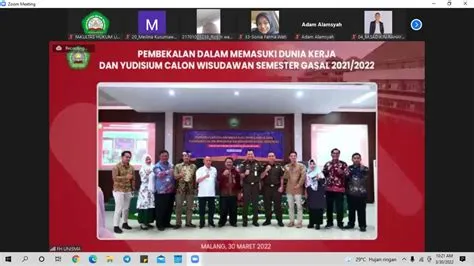 FH Unisma selenggarakan Pembekalan Memasuki Dunia Kerja dan Yudisium ...