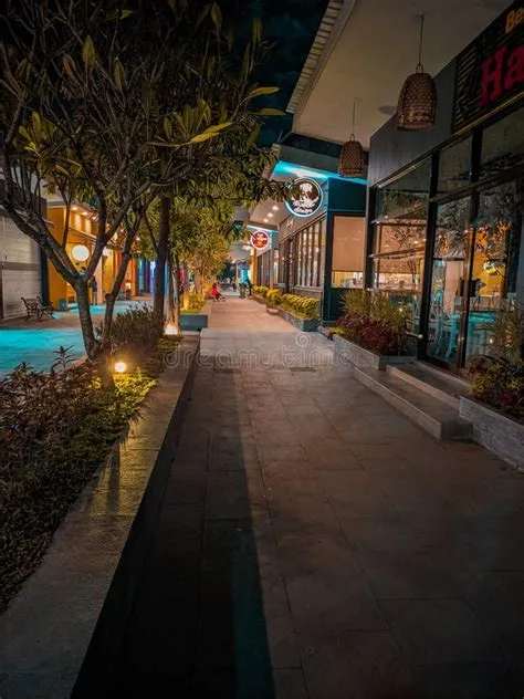 Jember Roxy Square in Night Editorial Image - Image of roxy, jember ...