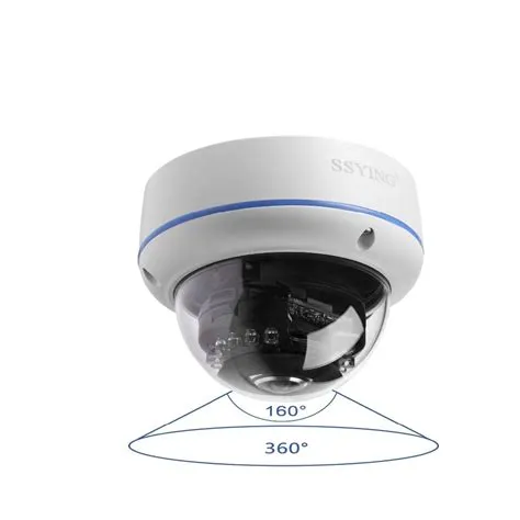 HD 1200TVL CCTV Wired Dome Panoramic Camera 360 analog Security camera ...